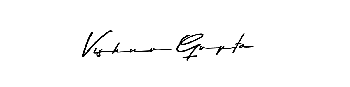 Also You can easily find your signature by using the search form. We will create Vishnu Gupta name handwritten signature images for you free of cost using Asem Kandis PERSONAL USE sign style. Vishnu Gupta signature style 9 images and pictures png