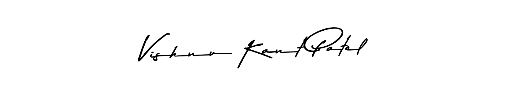 Similarly Asem Kandis PERSONAL USE is the best handwritten signature design. Signature creator online .You can use it as an online autograph creator for name Vishnu Kant Patel. Vishnu Kant Patel signature style 9 images and pictures png