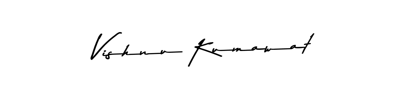 Make a beautiful signature design for name Vishnu Kumawat. Use this online signature maker to create a handwritten signature for free. Vishnu Kumawat signature style 9 images and pictures png