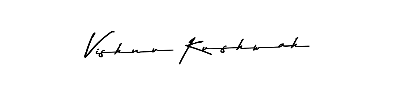 The best way (Asem Kandis PERSONAL USE) to make a short signature is to pick only two or three words in your name. The name Vishnu Kushwah include a total of six letters. For converting this name. Vishnu Kushwah signature style 9 images and pictures png