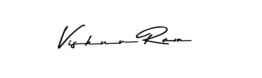 How to make Vishnu Ram signature? Asem Kandis PERSONAL USE is a professional autograph style. Create handwritten signature for Vishnu Ram name. Vishnu Ram signature style 9 images and pictures png