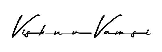 Asem Kandis PERSONAL USE is a professional signature style that is perfect for those who want to add a touch of class to their signature. Get Vishnu Vamsi name fancy signature for free. Vishnu Vamsi signature style 9 images and pictures png