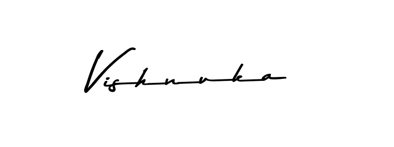 Similarly Asem Kandis PERSONAL USE is the best handwritten signature design. Signature creator online .You can use it as an online autograph creator for name Vishnuka. Vishnuka signature style 9 images and pictures png