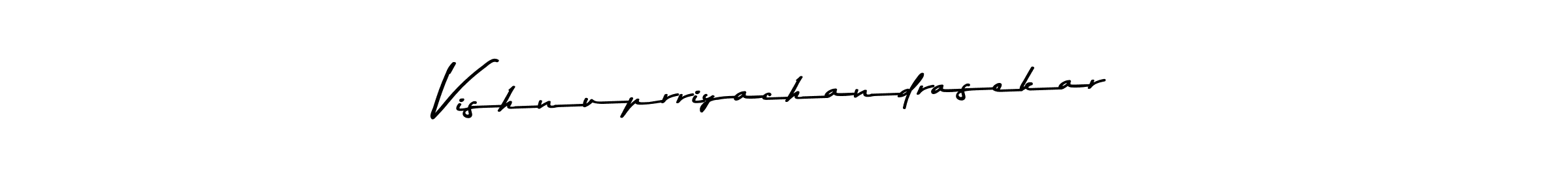 The best way (Asem Kandis PERSONAL USE) to make a short signature is to pick only two or three words in your name. The name Vishnuprriyachandrasekar include a total of six letters. For converting this name. Vishnuprriyachandrasekar signature style 9 images and pictures png