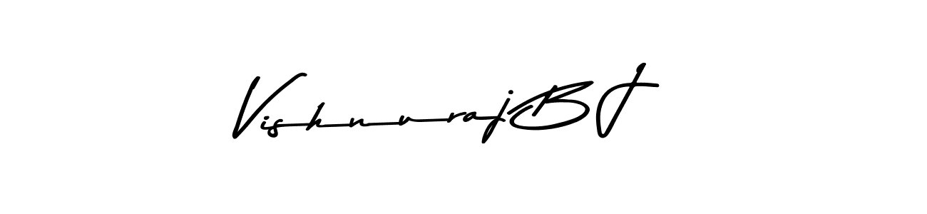 Here are the top 10 professional signature styles for the name Vishnuraj B J. These are the best autograph styles you can use for your name. Vishnuraj B J signature style 9 images and pictures png