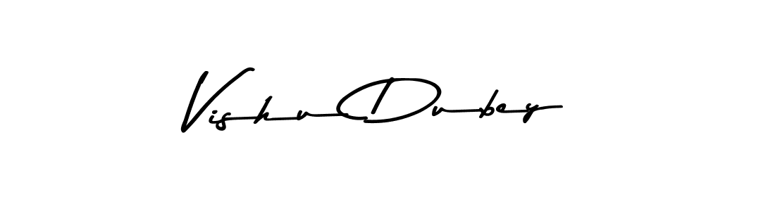 Similarly Asem Kandis PERSONAL USE is the best handwritten signature design. Signature creator online .You can use it as an online autograph creator for name Vishu Dubey. Vishu Dubey signature style 9 images and pictures png
