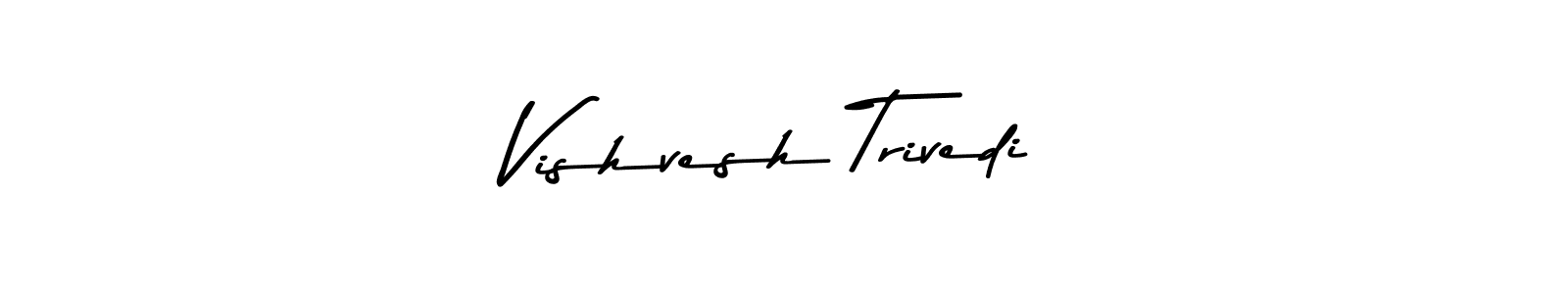 Make a beautiful signature design for name Vishvesh Trivedi. Use this online signature maker to create a handwritten signature for free. Vishvesh Trivedi signature style 9 images and pictures png