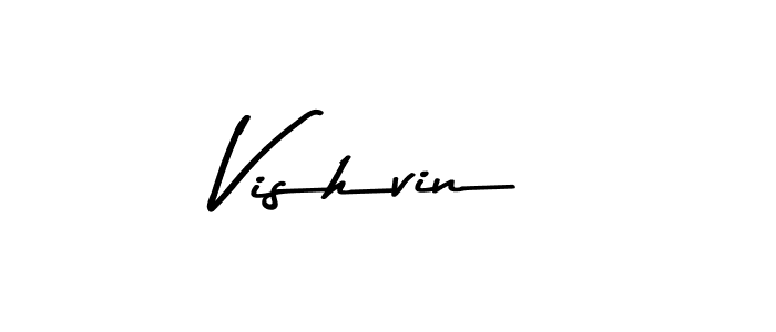 You should practise on your own different ways (Asem Kandis PERSONAL USE) to write your name (Vishvin) in signature. don't let someone else do it for you. Vishvin signature style 9 images and pictures png