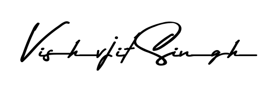 The Asem Kandis PERSONAL USE handwriting style adds charm and authenticity to name Vishvjit Singh. A wonderful choice for personal thank-you notes. Vishvjit Singh signature style 9 images and pictures png