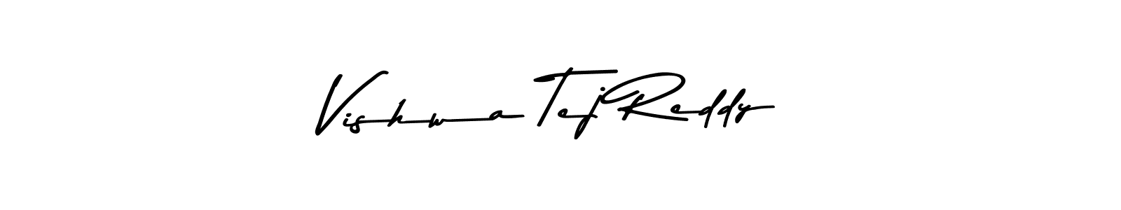 You should practise on your own different ways (Asem Kandis PERSONAL USE) to write your name (Vishwa Tej Reddy) in signature. don't let someone else do it for you. Vishwa Tej Reddy signature style 9 images and pictures png