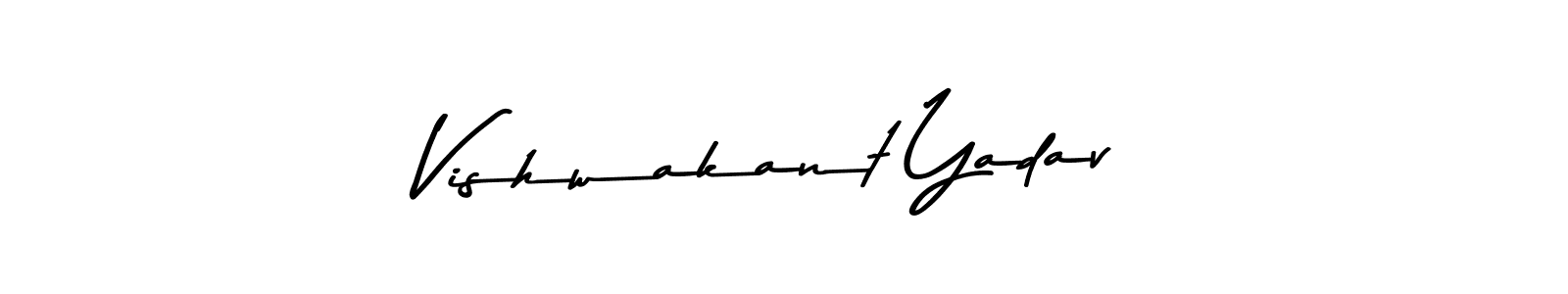 Similarly Asem Kandis PERSONAL USE is the best handwritten signature design. Signature creator online .You can use it as an online autograph creator for name Vishwakant Yadav. Vishwakant Yadav signature style 9 images and pictures png