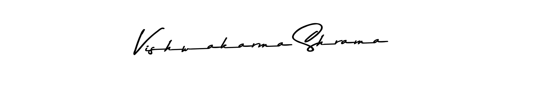 Use a signature maker to create a handwritten signature online. With this signature software, you can design (Asem Kandis PERSONAL USE) your own signature for name Vishwakarma Shrama. Vishwakarma Shrama signature style 9 images and pictures png