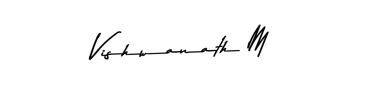 Similarly Asem Kandis PERSONAL USE is the best handwritten signature design. Signature creator online .You can use it as an online autograph creator for name Vishwanath M. Vishwanath M signature style 9 images and pictures png