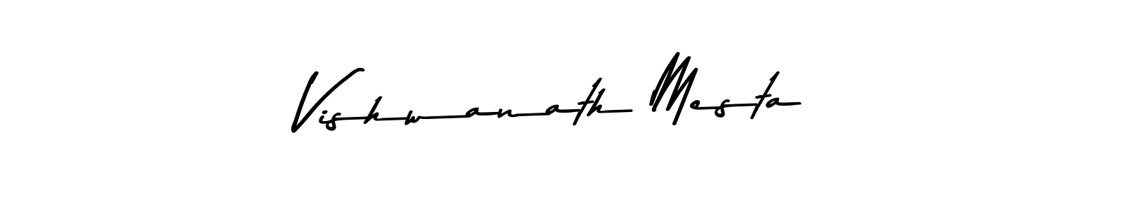 Asem Kandis PERSONAL USE is a professional signature style that is perfect for those who want to add a touch of class to their signature. It is also a great choice for those who want to make their signature more unique. Get Vishwanath Mesta name to fancy signature for free. Vishwanath Mesta signature style 9 images and pictures png