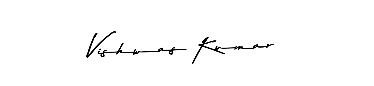 How to make Vishwas Kumar signature? Asem Kandis PERSONAL USE is a professional autograph style. Create handwritten signature for Vishwas Kumar name. Vishwas Kumar signature style 9 images and pictures png