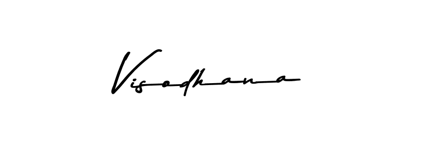 Make a beautiful signature design for name Visodhana. Use this online signature maker to create a handwritten signature for free. Visodhana signature style 9 images and pictures png