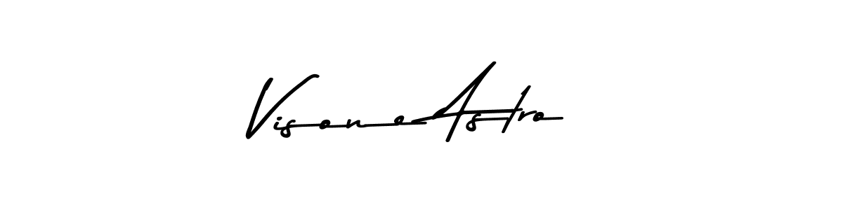 Asem Kandis PERSONAL USE is a professional signature style that is perfect for those who want to add a touch of class to their signature. It is also a great choice for those who want to make their signature more unique. Get Visone Astro name to fancy signature for free. Visone Astro signature style 9 images and pictures png