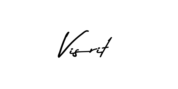 Make a short Visrit signature style. Manage your documents anywhere anytime using Asem Kandis PERSONAL USE. Create and add eSignatures, submit forms, share and send files easily. Visrit signature style 9 images and pictures png