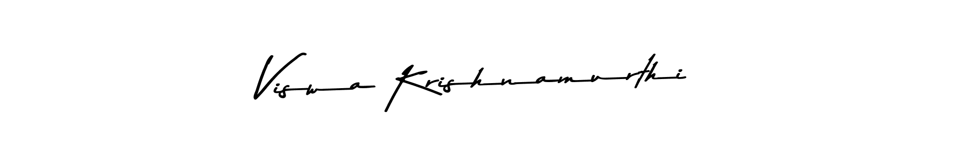 Also we have Viswa Krishnamurthi name is the best signature style. Create professional handwritten signature collection using Asem Kandis PERSONAL USE autograph style. Viswa Krishnamurthi signature style 9 images and pictures png