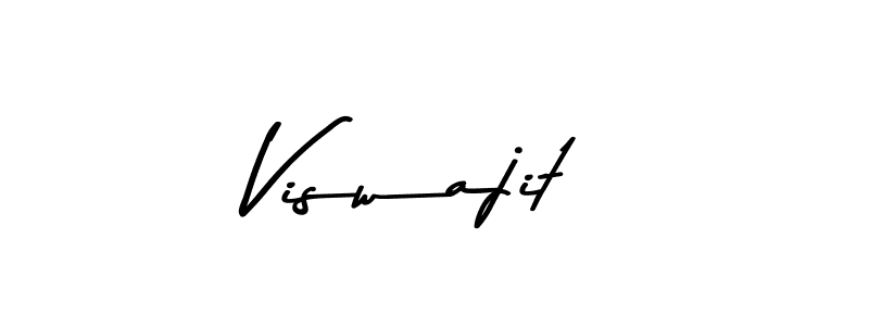 Viswajit stylish signature style. Best Handwritten Sign (Asem Kandis PERSONAL USE) for my name. Handwritten Signature Collection Ideas for my name Viswajit. Viswajit signature style 9 images and pictures png