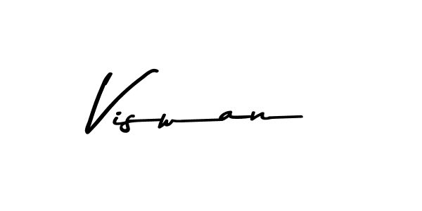 How to make Viswan name signature. Use Asem Kandis PERSONAL USE style for creating short signs online. This is the latest handwritten sign. Viswan signature style 9 images and pictures png