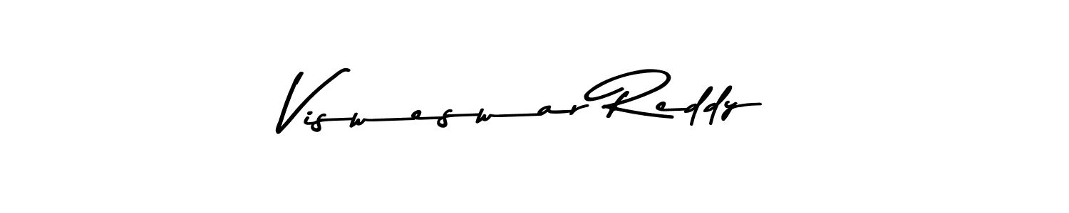 if you are searching for the best signature style for your name Visweswar Reddy. so please give up your signature search. here we have designed multiple signature styles  using Asem Kandis PERSONAL USE. Visweswar Reddy signature style 9 images and pictures png