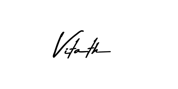 Vitath stylish signature style. Best Handwritten Sign (Asem Kandis PERSONAL USE) for my name. Handwritten Signature Collection Ideas for my name Vitath. Vitath signature style 9 images and pictures png