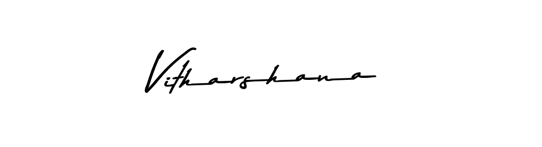 Use a signature maker to create a handwritten signature online. With this signature software, you can design (Asem Kandis PERSONAL USE) your own signature for name Vitharshana. Vitharshana signature style 9 images and pictures png