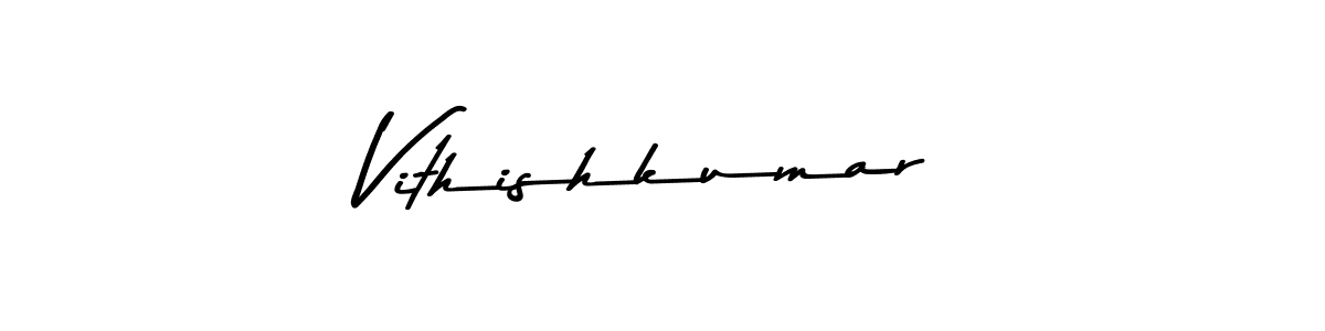 Also You can easily find your signature by using the search form. We will create Vithishkumar name handwritten signature images for you free of cost using Asem Kandis PERSONAL USE sign style. Vithishkumar signature style 9 images and pictures png