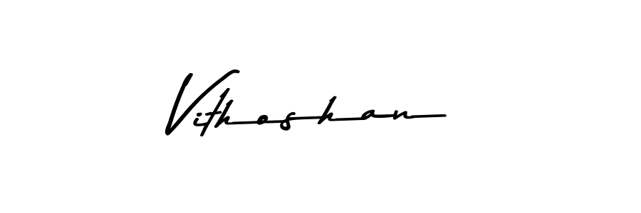 This is the best signature style for the Vithoshan name. Also you like these signature font (Asem Kandis PERSONAL USE). Mix name signature. Vithoshan signature style 9 images and pictures png