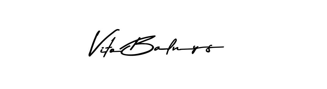 if you are searching for the best signature style for your name Vito Balnys. so please give up your signature search. here we have designed multiple signature styles  using Asem Kandis PERSONAL USE. Vito Balnys signature style 9 images and pictures png