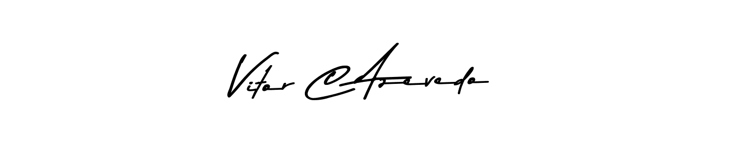 Also we have Vitor C Azevedo name is the best signature style. Create professional handwritten signature collection using Asem Kandis PERSONAL USE autograph style. Vitor C Azevedo signature style 9 images and pictures png