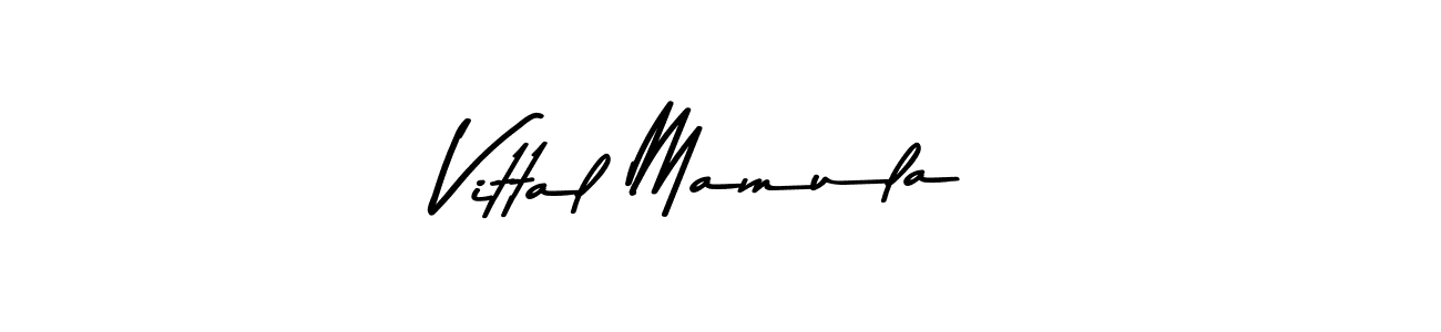 Make a beautiful signature design for name Vittal Mamula. Use this online signature maker to create a handwritten signature for free. Vittal Mamula signature style 9 images and pictures png