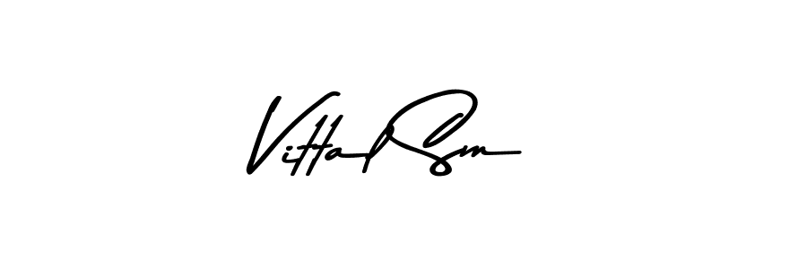 It looks lik you need a new signature style for name Vittal Sm. Design unique handwritten (Asem Kandis PERSONAL USE) signature with our free signature maker in just a few clicks. Vittal Sm signature style 9 images and pictures png
