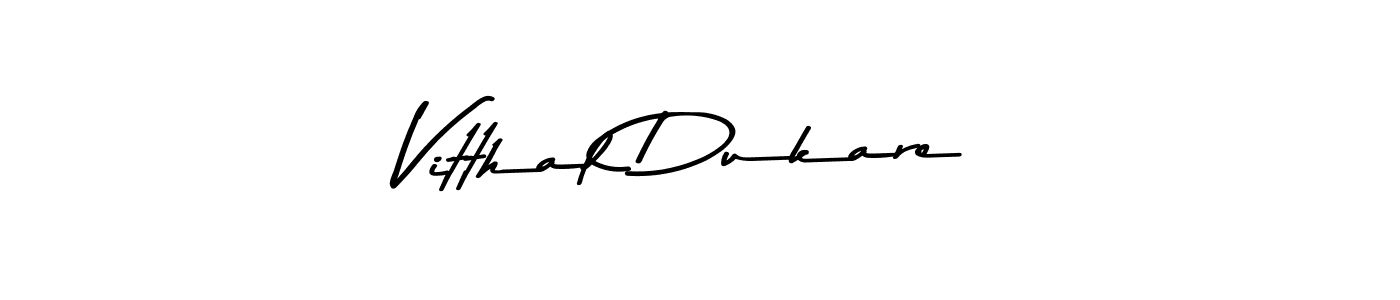 Also You can easily find your signature by using the search form. We will create Vitthal Dukare name handwritten signature images for you free of cost using Asem Kandis PERSONAL USE sign style. Vitthal Dukare signature style 9 images and pictures png