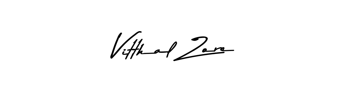 Similarly Asem Kandis PERSONAL USE is the best handwritten signature design. Signature creator online .You can use it as an online autograph creator for name Vitthal Zore. Vitthal Zore signature style 9 images and pictures png