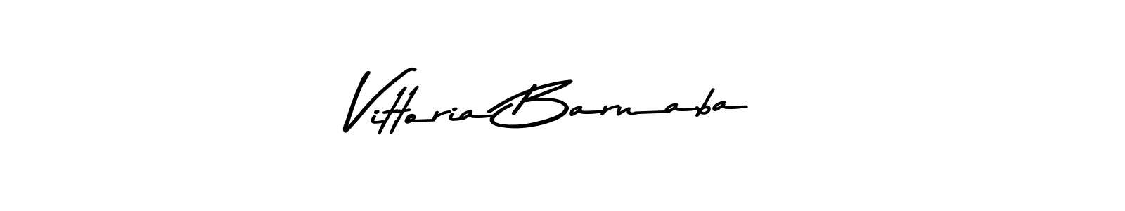 Vittoria Barnaba stylish signature style. Best Handwritten Sign (Asem Kandis PERSONAL USE) for my name. Handwritten Signature Collection Ideas for my name Vittoria Barnaba. Vittoria Barnaba signature style 9 images and pictures png