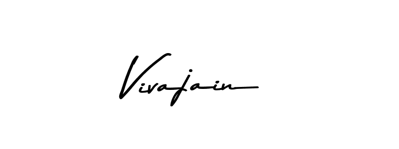 Use a signature maker to create a handwritten signature online. With this signature software, you can design (Asem Kandis PERSONAL USE) your own signature for name Vivajain. Vivajain signature style 9 images and pictures png