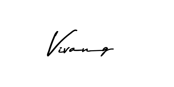 Make a beautiful signature design for name Vivang. Use this online signature maker to create a handwritten signature for free. Vivang signature style 9 images and pictures png