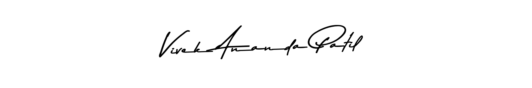 Design your own signature with our free online signature maker. With this signature software, you can create a handwritten (Asem Kandis PERSONAL USE) signature for name Vivek Ananda Patil. Vivek Ananda Patil signature style 9 images and pictures png