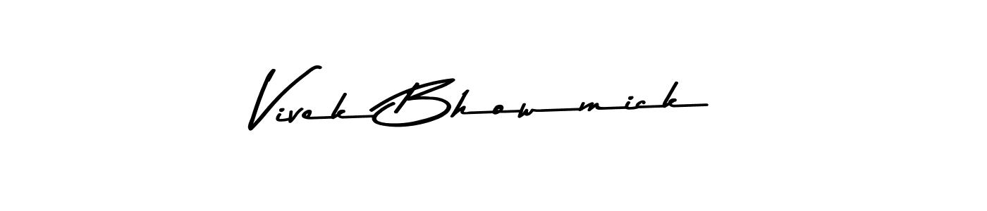 How to make Vivek Bhowmick signature? Asem Kandis PERSONAL USE is a professional autograph style. Create handwritten signature for Vivek Bhowmick name. Vivek Bhowmick signature style 9 images and pictures png