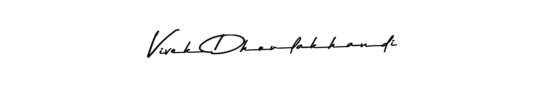 Also You can easily find your signature by using the search form. We will create Vivek Dhoulakhandi name handwritten signature images for you free of cost using Asem Kandis PERSONAL USE sign style. Vivek Dhoulakhandi signature style 9 images and pictures png