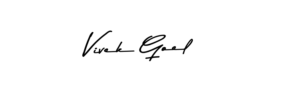 You can use this online signature creator to create a handwritten signature for the name Vivek Goel. This is the best online autograph maker. Vivek Goel signature style 9 images and pictures png