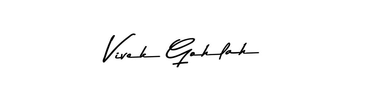 It looks lik you need a new signature style for name Vivek Gohlah. Design unique handwritten (Asem Kandis PERSONAL USE) signature with our free signature maker in just a few clicks. Vivek Gohlah signature style 9 images and pictures png