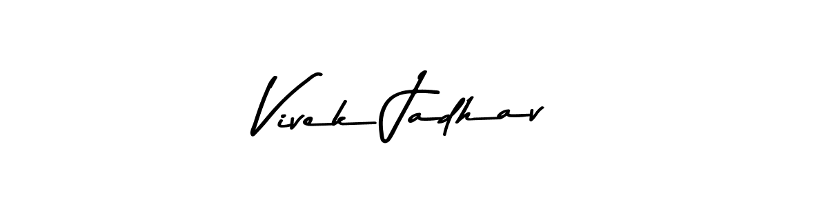 if you are searching for the best signature style for your name Vivek Jadhav. so please give up your signature search. here we have designed multiple signature styles  using Asem Kandis PERSONAL USE. Vivek Jadhav signature style 9 images and pictures png