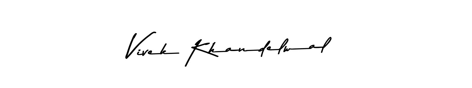 Similarly Asem Kandis PERSONAL USE is the best handwritten signature design. Signature creator online .You can use it as an online autograph creator for name Vivek Khandelwal. Vivek Khandelwal signature style 9 images and pictures png