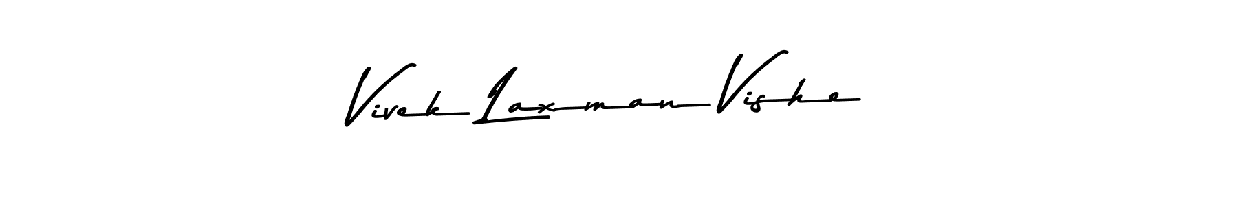 You should practise on your own different ways (Asem Kandis PERSONAL USE) to write your name (Vivek Laxman Vishe) in signature. don't let someone else do it for you. Vivek Laxman Vishe signature style 9 images and pictures png