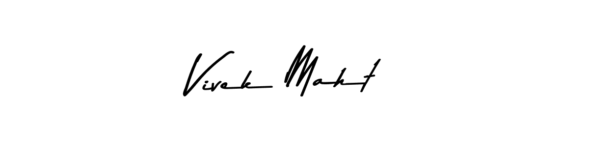 if you are searching for the best signature style for your name Vivek MahtÓ. so please give up your signature search. here we have designed multiple signature styles  using Asem Kandis PERSONAL USE. Vivek MahtÓ signature style 9 images and pictures png