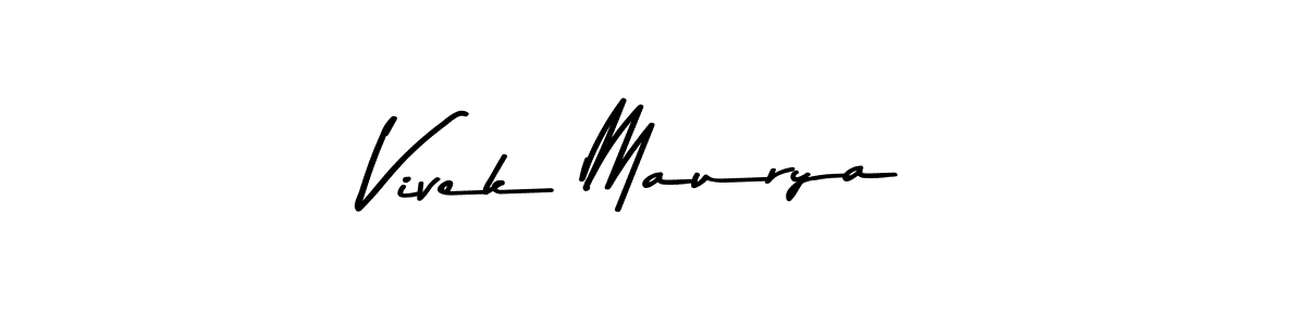 You can use this online signature creator to create a handwritten signature for the name Vivek Maurya. This is the best online autograph maker. Vivek Maurya signature style 9 images and pictures png