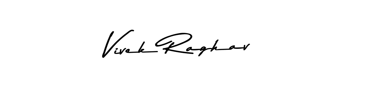 Make a beautiful signature design for name Vivek Raghav. With this signature (Asem Kandis PERSONAL USE) style, you can create a handwritten signature for free. Vivek Raghav signature style 9 images and pictures png